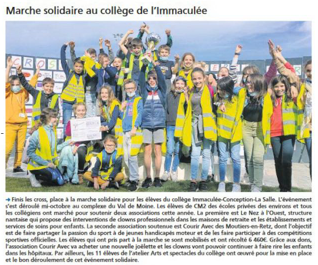 article marche solidaire